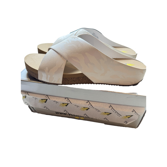 Volatile Shoes Womens Size 11 Ablette Sandals Platform Slip On Comfort Camo - Picture 5 of 10
